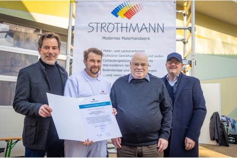 75 Jahre Malerbetrieb Strothmann: Ein Familienunternehmen feiert Jubiläum