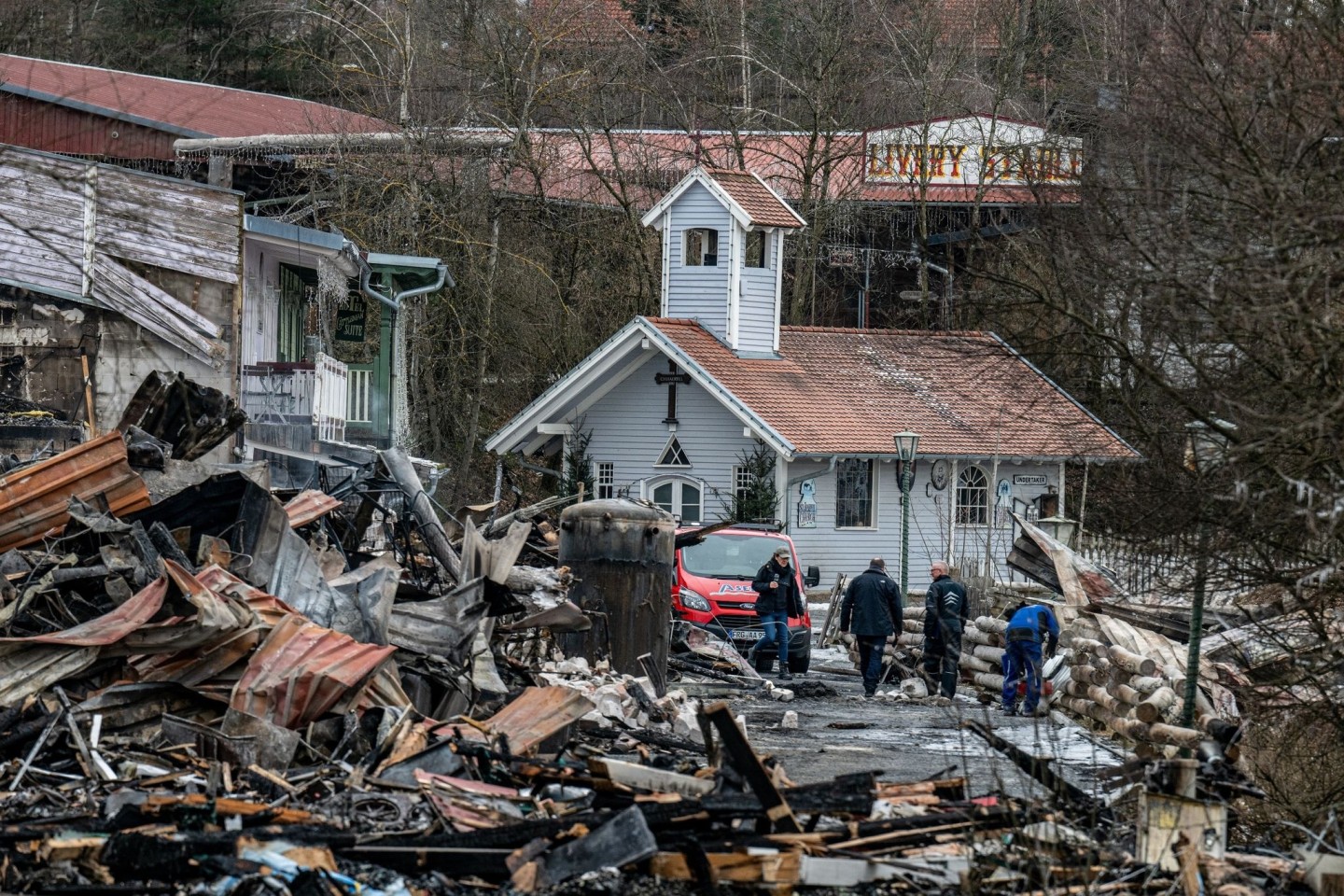 Trotz schwerer Schäden will die Westernstadt «Pullman City» im Frühjahr wieder ihr volles Programm anbieten.