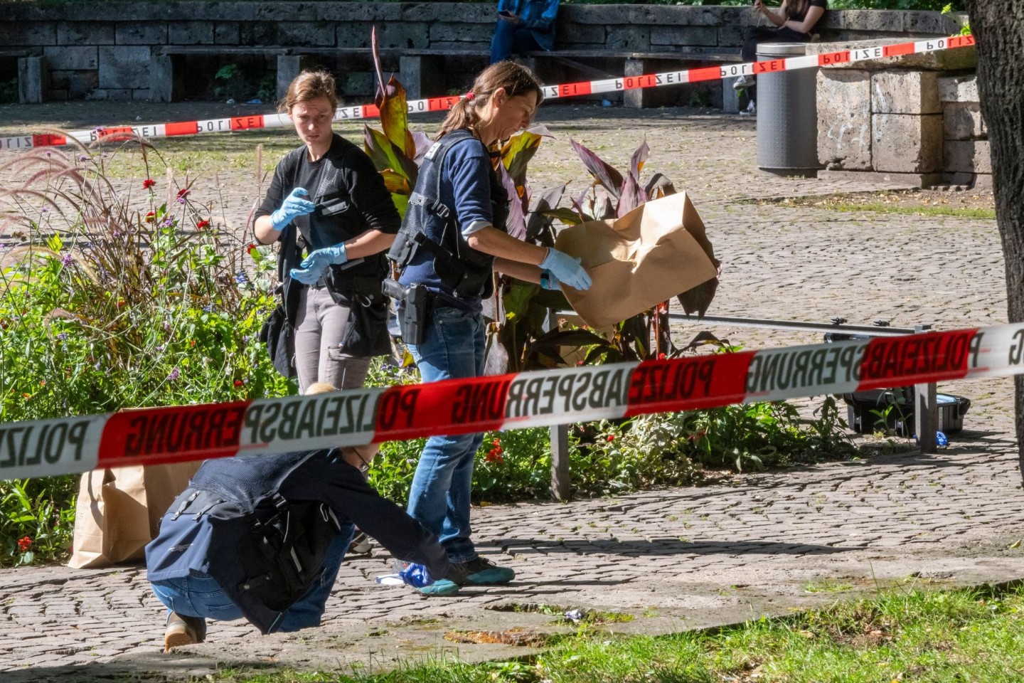 Der Hauptverdächtige nach der Tötung eines Mannes im Alten Botanischen Garten ist gefasst.