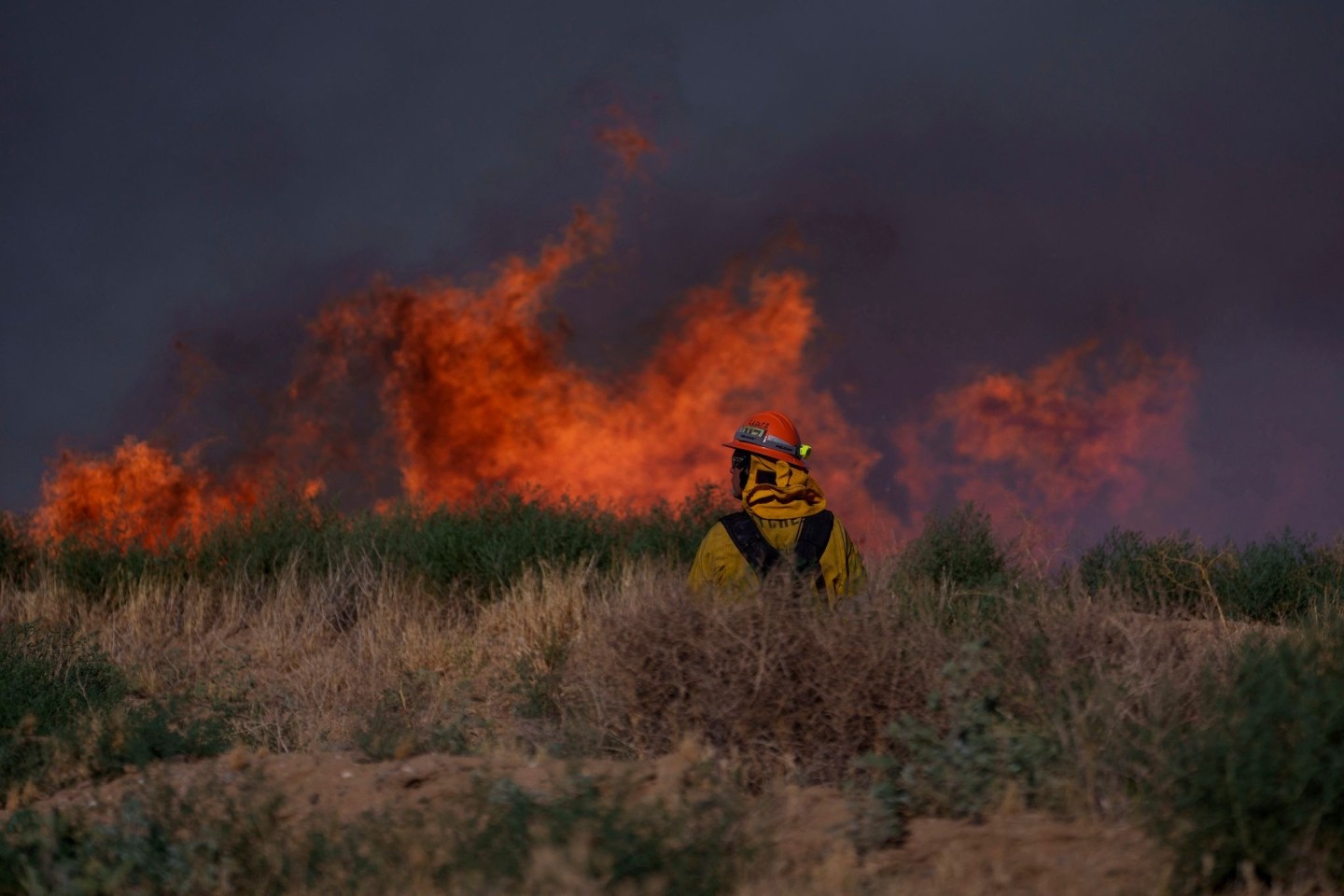 Kampf gegen die Flammen in Kalifornien (Archivbild).