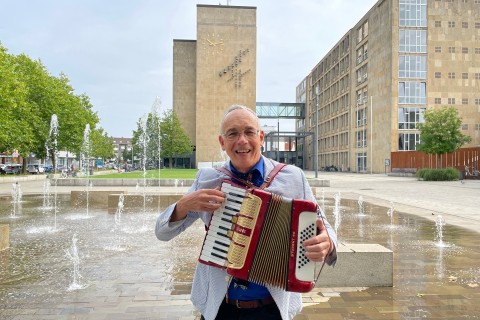 Nächstes Glockenspiel-Konzert mit Kantor Donatus Haus am Samstag, 12. Oktober