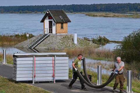 Oder-Hochwasser: Ratzdorf erwartet höchste Alarmstufe