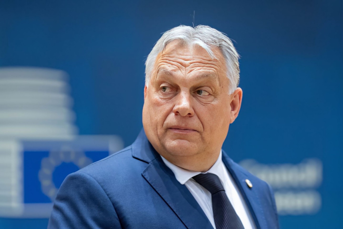 Der ungarische Regierungschef Viktor Orbán war nach einem EM-Spiel auf dem Weg zum Stuttgarter Flughafen.
