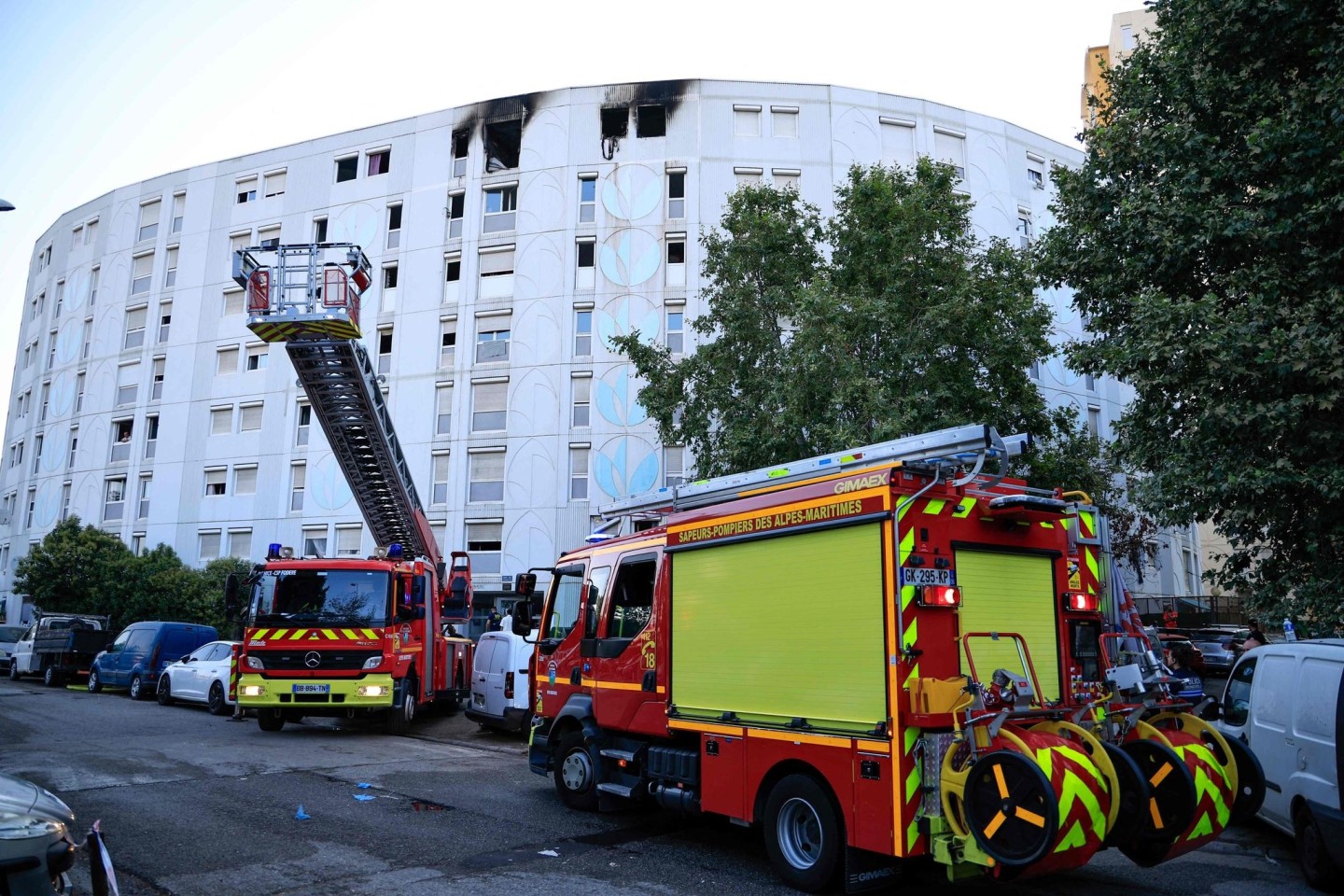 Auch Kinder sind bei einem Wohnungsbrand in Nizza gestorben.