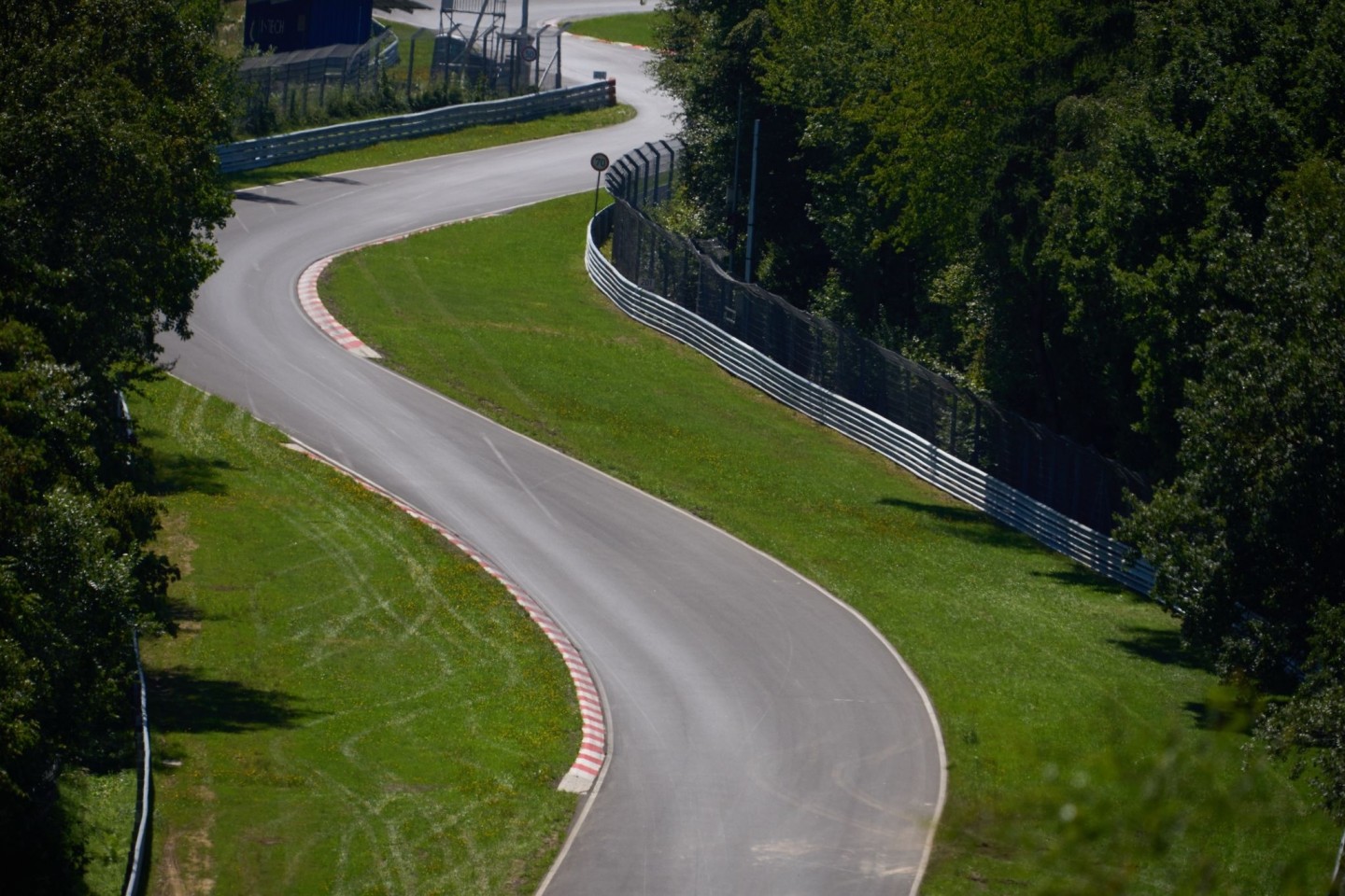 Der Streckenabschnitt «Tiergarten» der Nürburgring-Nordschleife, wo der Unfall geschah.